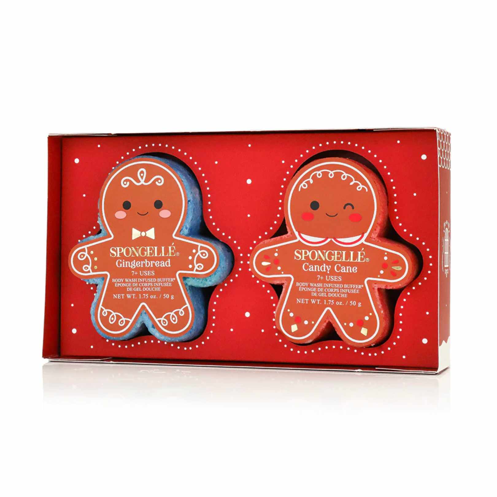 Spongelle Sugar & Spice | Holiday Gingerbread Gift Set